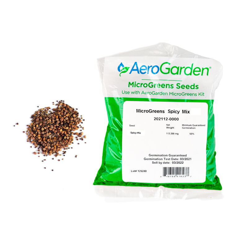 Spicy MicroGreens Mix Seed Packet image number null